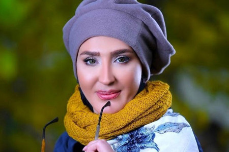 موهای بلوند و آرایش غلیظ زهره فکور