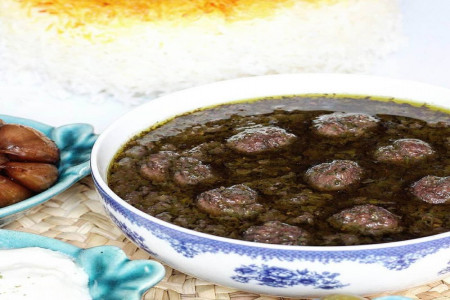 طرز تهیه خورش اناربیج گیلانی (شمالی) با مرغ یا گوشت