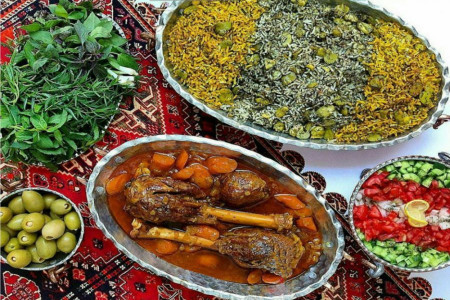 آموزش طرز تهیه چلو گوشت ساده و زعفرانی