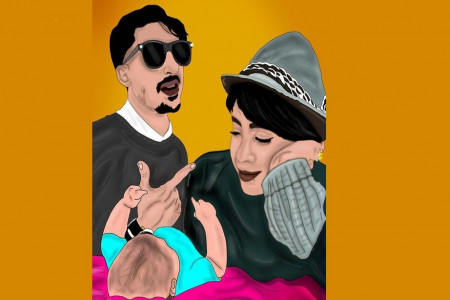 اولین فیلم از مادر شدن سوگند خواننده معروف