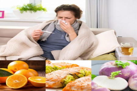 15 غذای مقوی برای درمان سریعتر آنفولانزا و سرماخوردگی