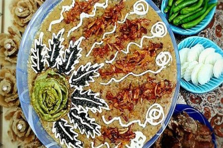 طرز تهیه آش خیار چنبر غذای محلی خوشمزه
