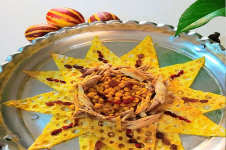 طرز تهیه نان چربی غذای لذیذ و خوشمزه شوشتری