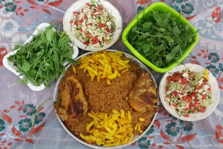 طرز تهیه لالک بادمجان غذای محبوب شیرازی