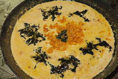 طرز تهیه آش حلبه و زیره نیشابور مقوی و سالم
