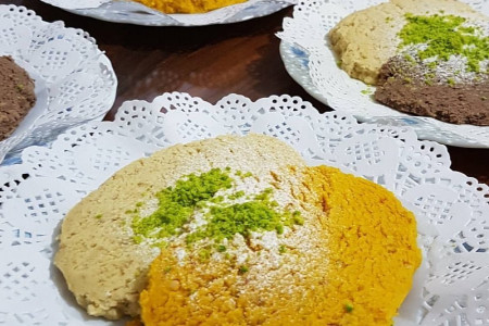 طرز تهیه حلوا کفگیری دسر خوشمزه و آسان تبریز