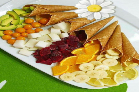 ایده های جذاب برای تزیین ظرف میوه مناسب جشن ها و مهمانی ها
