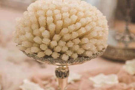 آموزش ساخت توپک نبات برای سفره عقد