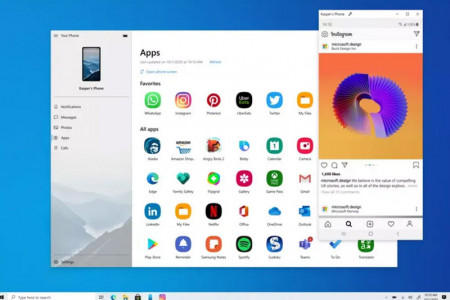 قابلیت اجرای برنامه ها و بازی های اندروید در ویندوز 10 با Your Phone