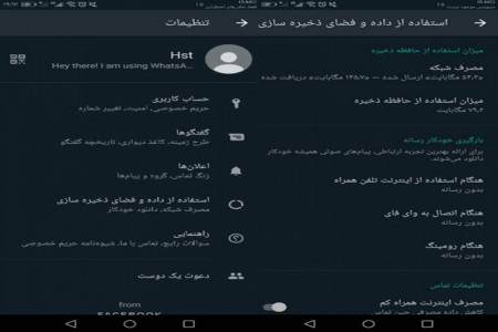 آموزش تنظیمات کاهش مصرف اینترنت واتساپ با جلوگیری از دانلود خودکار