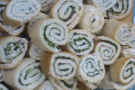 رولت نان و پنیر و سبزی