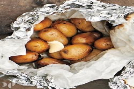 طرز تهیه سیب زمینی تنوری خوشمزه