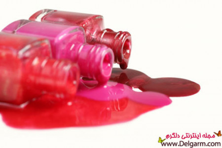 شناسایی عوارض لاك ناخن