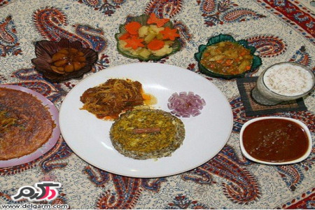 طرز پخت باقالی پلو با ماهیچه دو پیازه