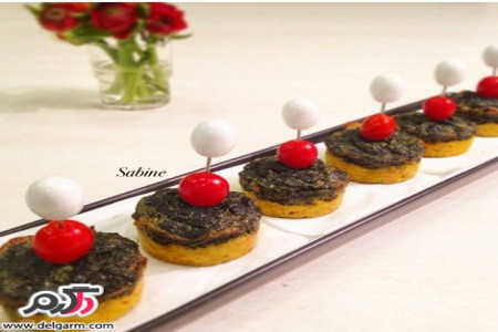 دستور تهیه كوكوي دورنگ