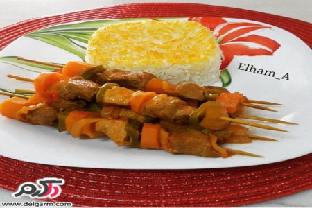 روش تهیه کباب حسینی یا کباب چوبی