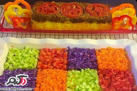 دستور تهیه ته چین کباب تابه ای