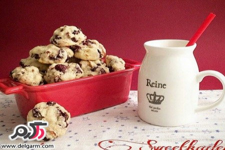روش تهیه بيسكويت آلبالو خشكه و بادام