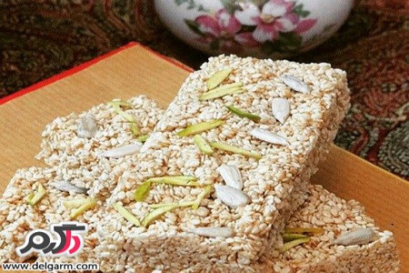 آموزش تهیه کنجد عسلی