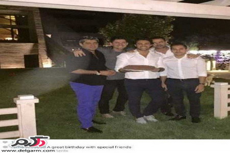 تک عکس جنجالی از جشن تولد فرهاد مجیدی