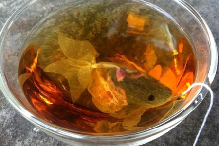 زیباترین چای کیسه ای دنیا(ابتکار و خلاقیت)