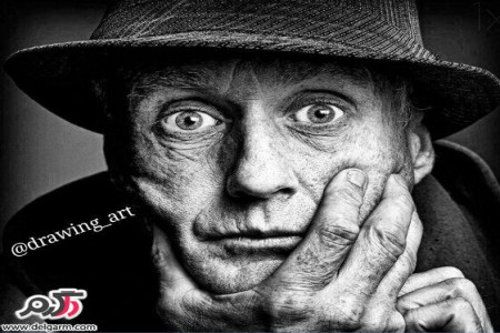 گالری از زیباترین نقاشی های چهره از روی عکس سری اول