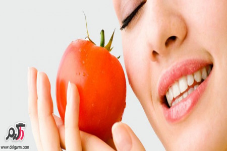 خواص گوجه فرنگی برای از بین بردن چربی صورت