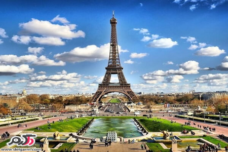 مکان های گردشگری و زیبای پاریس