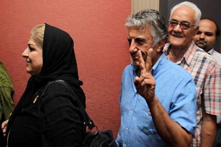 تصاویر هنرمندان سینما در مراسم بازگشایی خانه سینما