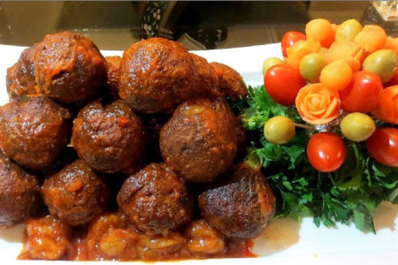دستور پخت کوفته انار و گردو