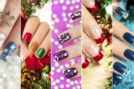 طراحی و دیزاین ناخن کریسمس برای سال نو میلادی ۲۰۱۹