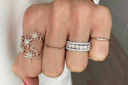 مدل انگشتر دخترانه جدید ۹۸ شیک و جذاب در طرح های متفاوت