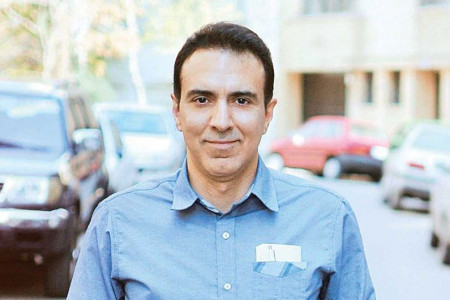 اولین تصویر دیده شده از مزدک میرزایی در لندن + عکس