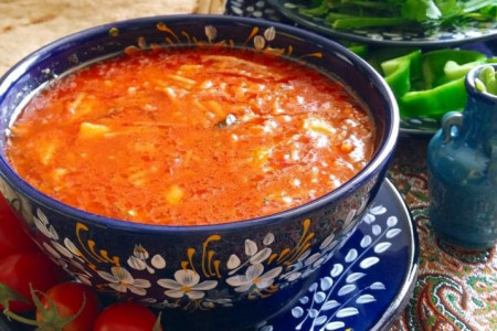 طرز تهیه اشکنه مرحله به مرحله