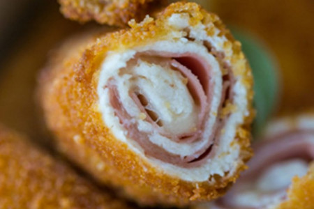 طرز تهیه رول مرغ و ژامبون