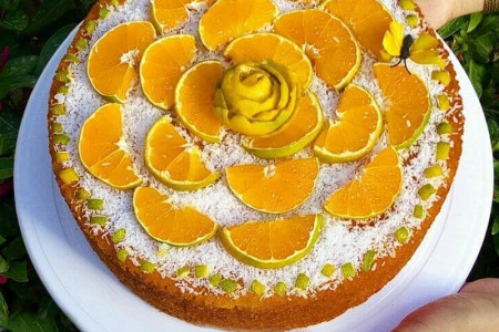 آموزش دسر ماست و نارنگی با بیسکوییت شور