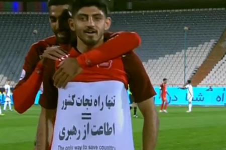 واکنش جالب مهدی ترابی به شادی پس از گلش