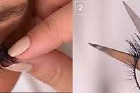 نحوه قرار دادن مژه مصنوعی (عکس)