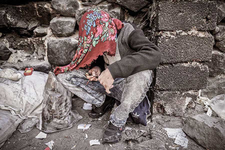 شهر زیرزمینی معتادان در تهران لو رفت + فیلم