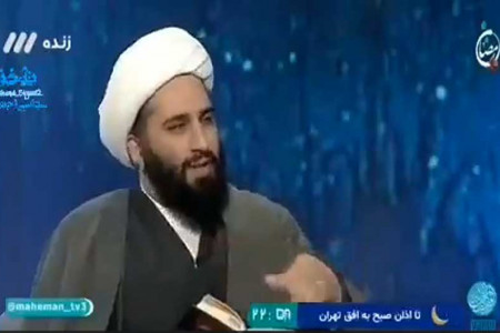 توهین به اصول دین توسط یک روحانی در شبکه سه
