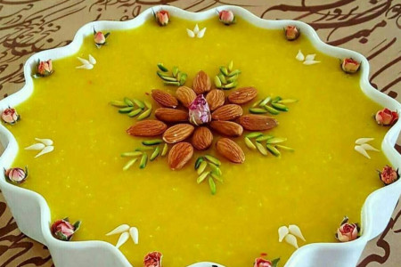 طرز تهیه شله زرد قالبی دسر محبوب ماه رمضان