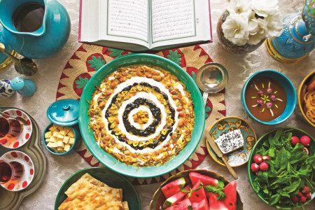 جدیدترین مدل های تزیین سفره افطار ماه رمضان