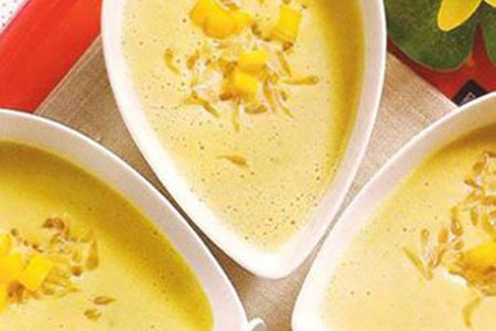 طرزتهیه فرنی پرتقالی
