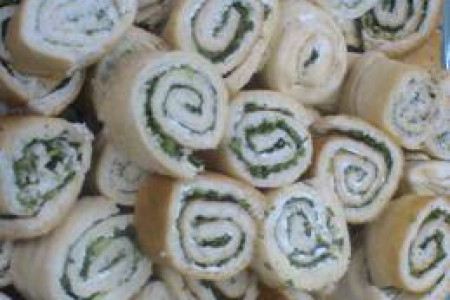 رولت نان و پنیر و سبزی