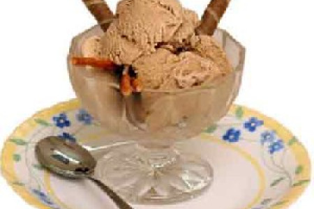 بستنی نسکافه ای