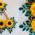 با این دیوارکوب گل آفتاب گردان کاغذی اتاقت رو زیبا کن !