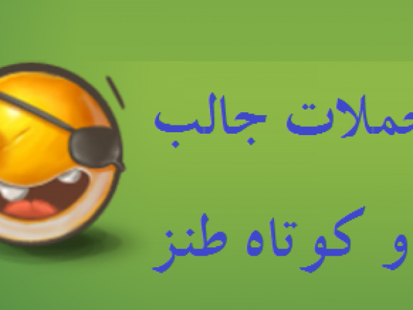 جملات جالب و کوتاه طنز سری31