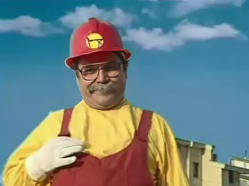 100 درصد شما هم نمیدونستین بابا برقی دهه 60 کدوم بازیگر خیلی معروف بوده ؟