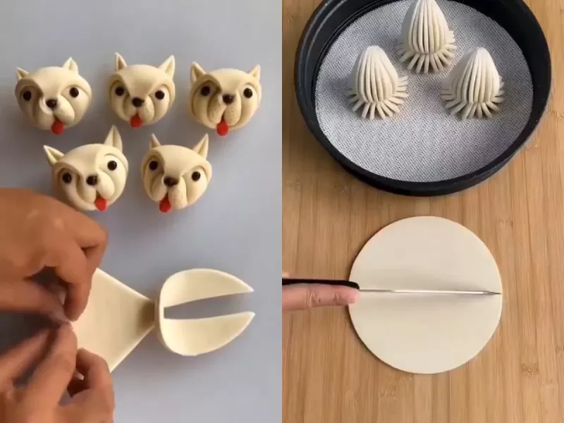 این آقا شیرینی پزه یا جادوگر ؟ / از تعجب چشمات 4 تا میشه 😳 !!