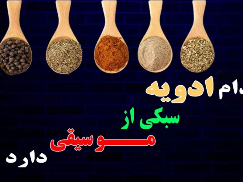چیستان : چندتا ادویه بگو / اسم ی سبک موسیقی داشته باشه ؟!